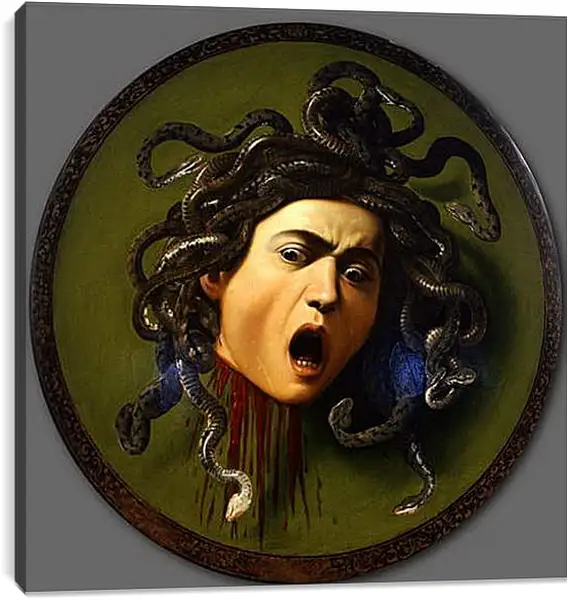 Постер на подрамнике - Medusa. Микеланджело Караваджо
Постер на подрамнике - Medusa. Микеланджело Караваджо