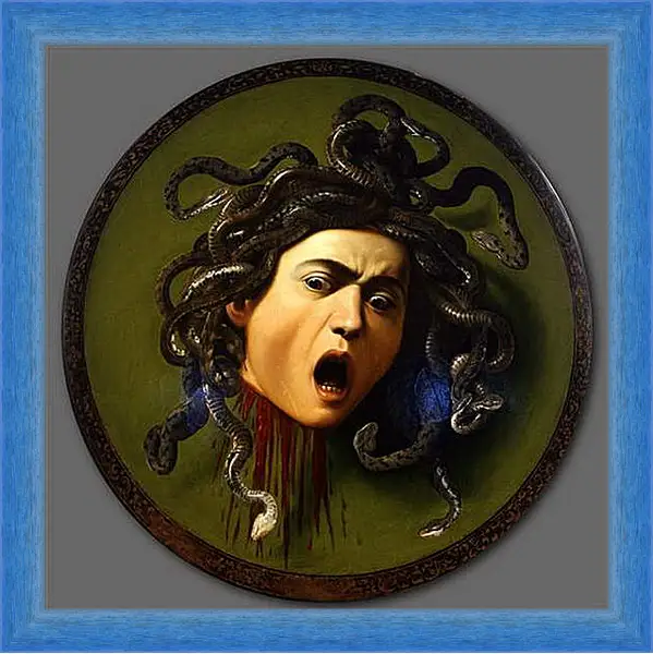 Картина в раме - Medusa. Микеланджело Караваджо
Картина в раме - Medusa. Микеланджело Караваджо