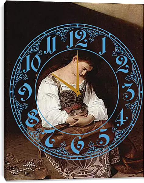 Часы картина - Maria Magdalena. Микеланджело Караваджо
Часы картина - Maria Magdalena. Микеланджело Караваджо