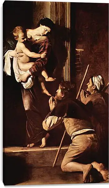 Постер на подрамнике - Madonna of the Pilger. Микеланджело Караваджо
Постер на подрамнике - Madonna of the Pilger. Микеланджело Караваджо