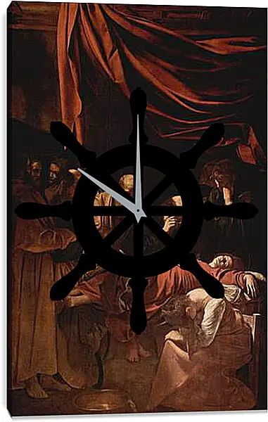 Часы картина - Death of Maria. Микеланджело Караваджо
Часы картина - Death of Maria. Микеланджело Караваджо