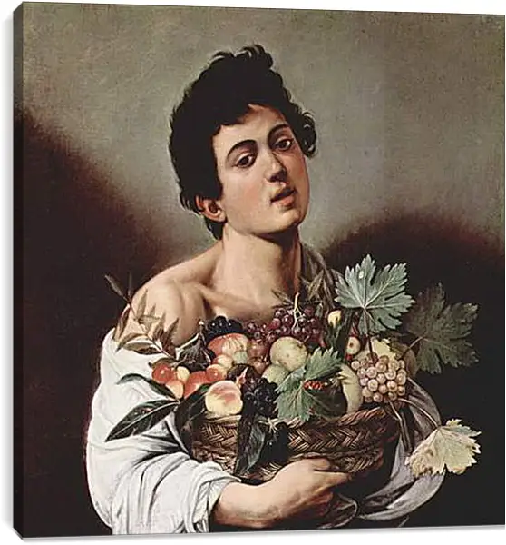 Постер на подрамнике - Boy with a Basket of Fruit. Микеланджело Караваджо
Постер на подрамнике - Boy with a Basket of Fruit. Микеланджело Караваджо