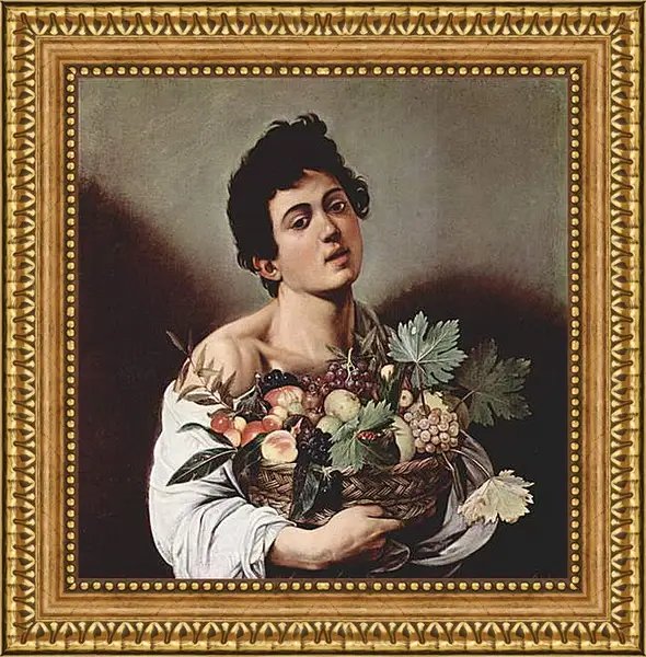 Картина в раме - Boy with a Basket of Fruit. Микеланджело Караваджо
Картина в раме - Boy with a Basket of Fruit. Микеланджело Караваджо