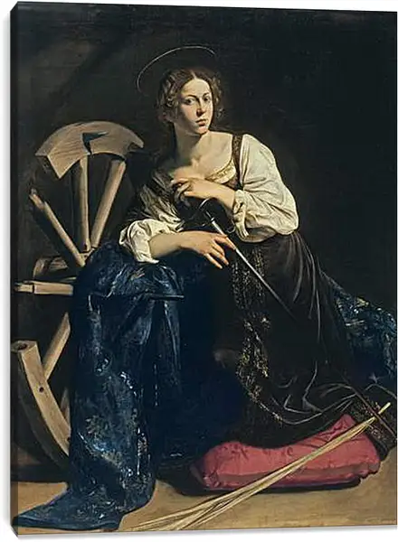 Постер на подрамнике - Santa Catalina de Alejandria. Микеланджело Караваджо
Постер на подрамнике - Santa Catalina de Alejandria. Микеланджело Караваджо