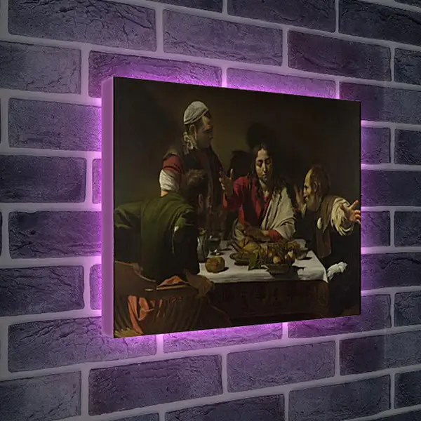 Лайтбокс световая панель - The Supper at Emmaus. Микеланджело Караваджо
Лайтбокс световая панель - The Supper at Emmaus. Микеланджело Караваджо