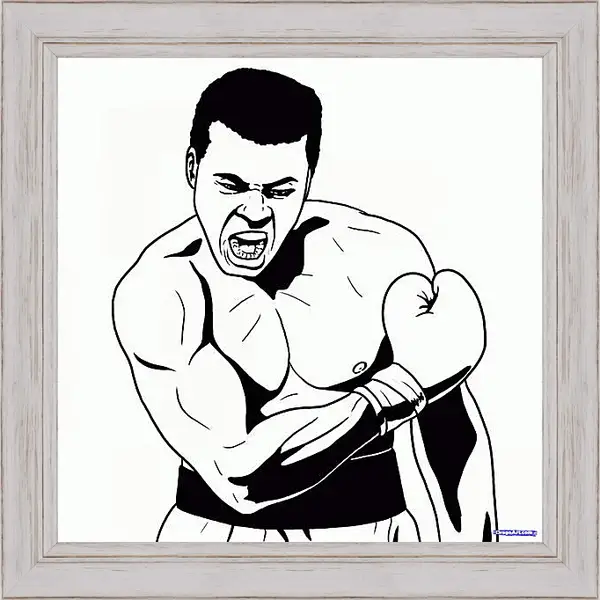 Картина в раме - Muhammad Ali Картина в раме - Muhammad Ali