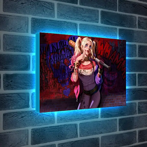 Лайтбокс световая панель - Харли Квинн (Harley Quinn) Лайтбокс световая панель - Харли Квинн (Harley Quinn)