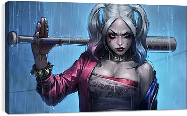 Постер на подрамнике - Харли Квинн (Harley Quinn) Постер на подрамнике - Харли Квинн (Harley Quinn)