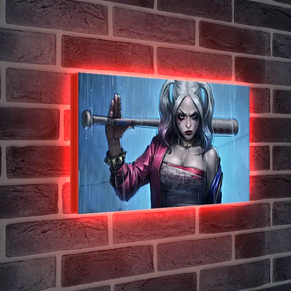 Лайтбокс световая панель - Харли Квинн (Harley Quinn) Лайтбокс световая панель - Харли Квинн (Harley Quinn)