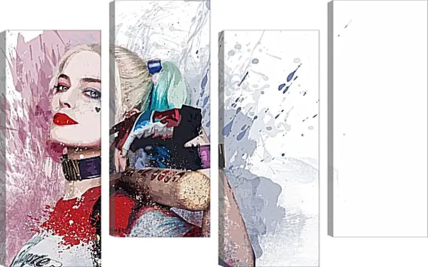 Модульная картина - Харли Квинн (Harley Quinn), Марго Робби Модульная картина - Харли Квинн (Harley Quinn), Марго Робби