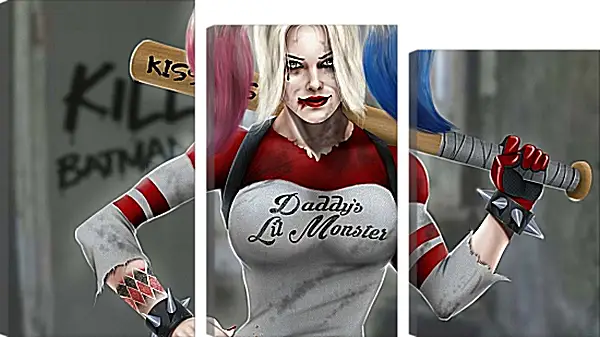 Модульная картина - Харли Квинн (Harley Quinn) Модульная картина - Харли Квинн (Harley Quinn)