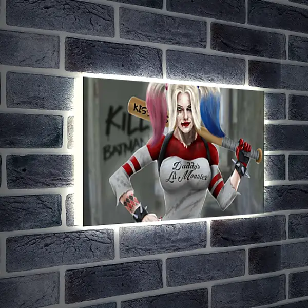 Лайтбокс световая панель - Харли Квинн (Harley Quinn) Лайтбокс световая панель - Харли Квинн (Harley Quinn)