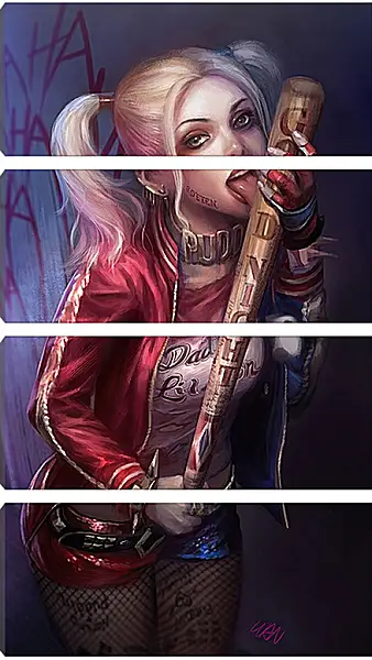 Модульная картина - Харли Квинн (Harley Quinn) Модульная картина - Харли Квинн (Harley Quinn)