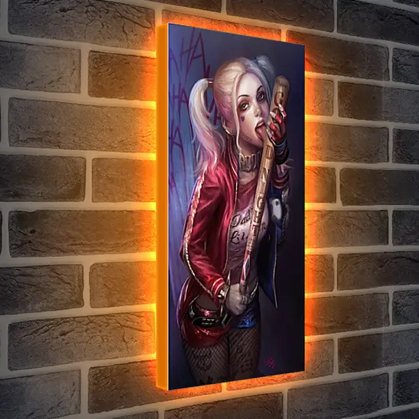 Лайтбокс световая панель - Харли Квинн (Harley Quinn) Лайтбокс световая панель - Харли Квинн (Harley Quinn)