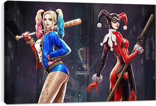 Постер на подрамнике - Харли Квинн (Harley Quinn) Постер на подрамнике - Харли Квинн (Harley Quinn)