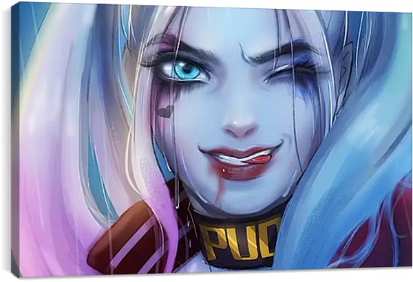 Постер на подрамнике - Харли Квинн (Harley Quinn) Постер на подрамнике - Харли Квинн (Harley Quinn)