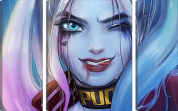Модульная картина - Харли Квинн (Harley Quinn) Модульная картина - Харли Квинн (Harley Quinn)