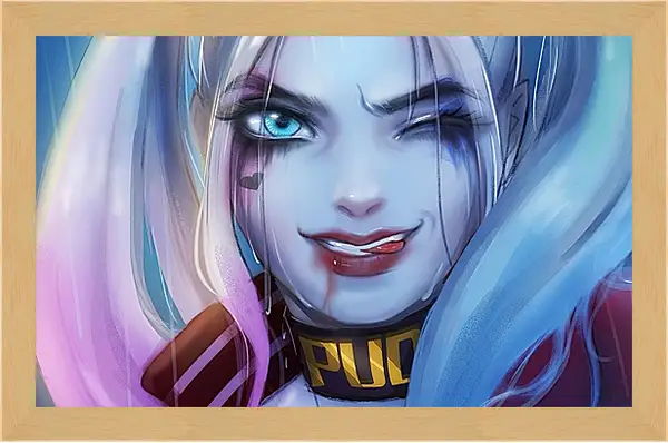 Картина в раме - Харли Квинн (Harley Quinn) Картина в раме - Харли Квинн (Harley Quinn)