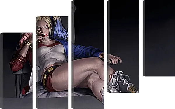 Модульная картина - Харли Квинн (Harley Quinn) Модульная картина - Харли Квинн (Harley Quinn)