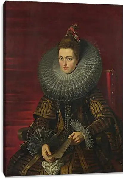 Постер на подрамнике - Portrait of the Infanta Isabella Постер на подрамнике - Portrait of the Infanta Isabella