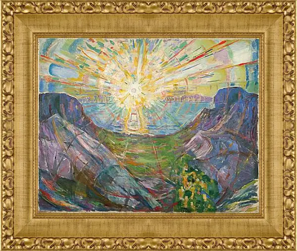 Картина в раме - the sun. Эдвард Мун Картина в раме - the sun. Эдвард Мун