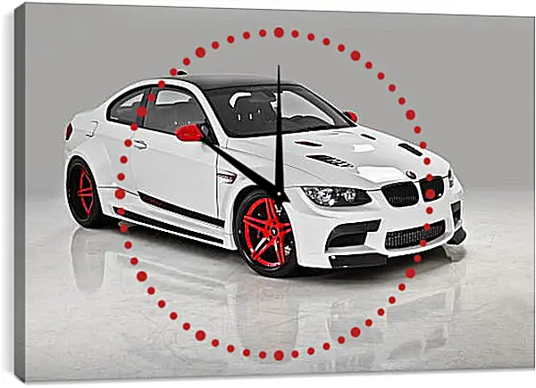 Часы картина - BMW M3 Часы картина - BMW M3