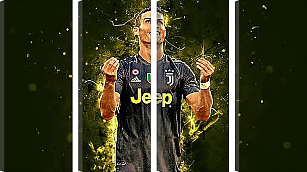 Модульная картина - Криштиану Роналду (Cristiano Ronaldo) Модульная картина - Криштиану Роналду (Cristiano Ronaldo)