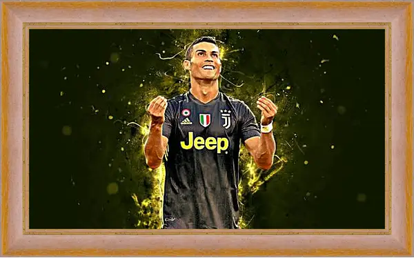 Картина в раме - Криштиану Роналду (Cristiano Ronaldo) Картина в раме - Криштиану Роналду (Cristiano Ronaldo)
