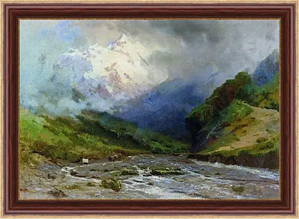 Картина в раме - Ущелье. Мещерский Арсений Картина в раме - Ущелье. Мещерский Арсений