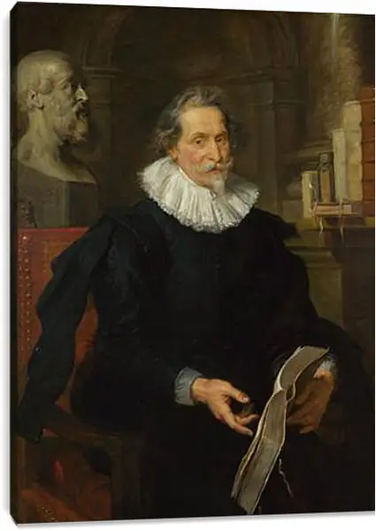 Постер на подрамнике - Portrait of Ludovicus Nonnius. Питер Пауль Рубенс Постер на подрамнике - Portrait of Ludovicus Nonnius. Питер Пауль Рубенс