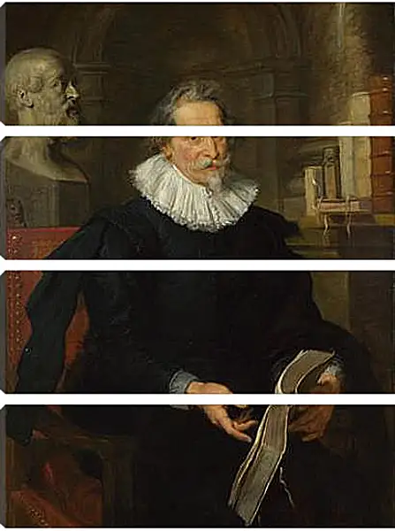 Модульная картина - Portrait of Ludovicus Nonnius. Питер Пауль Рубенс Модульная картина - Portrait of Ludovicus Nonnius. Питер Пауль Рубенс