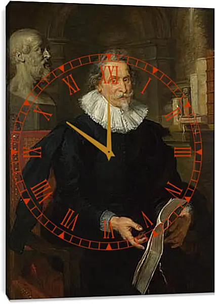 Часы картина - Portrait of Ludovicus Nonnius. Питер Пауль Рубенс Часы картина - Portrait of Ludovicus Nonnius. Питер Пауль Рубенс