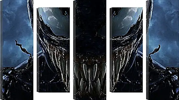 Модульная картина - Веном. Venom Модульная картина - Веном. Venom