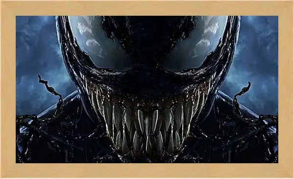 Картина в раме - Веном. Venom Картина в раме - Веном. Venom