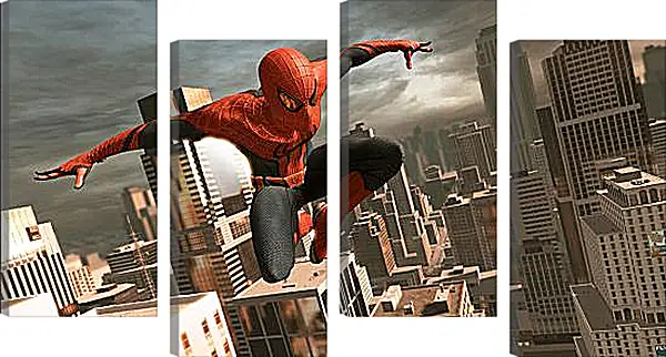 Модульная картина - Человек паук. Spider Man Модульная картина - Человек паук. Spider Man