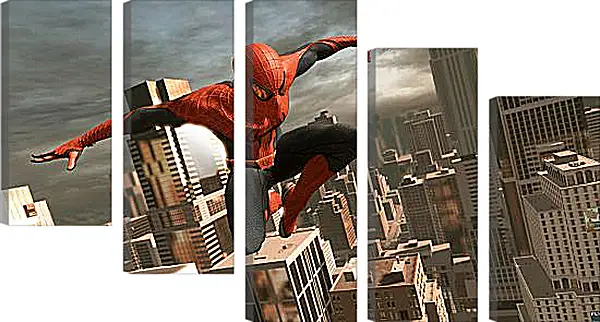 Модульная картина - Человек паук. Spider Man Модульная картина - Человек паук. Spider Man