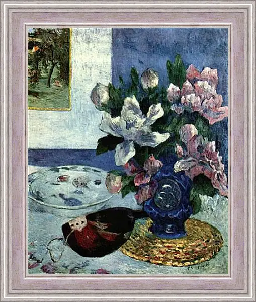 Картина в раме - Stilleben mit Mandoline. Поль Гоген Картина в раме - Stilleben mit Mandoline. Поль Гоген