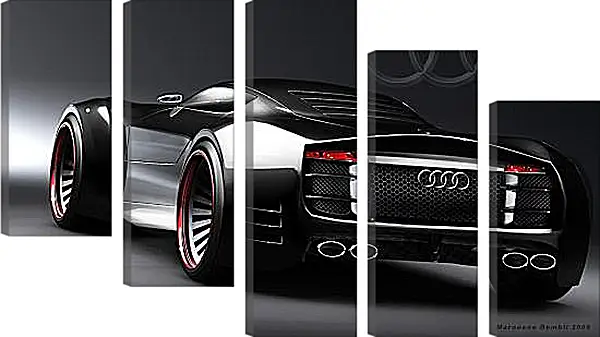 Модульная картина - Audi R8 Модульная картина - Audi R8