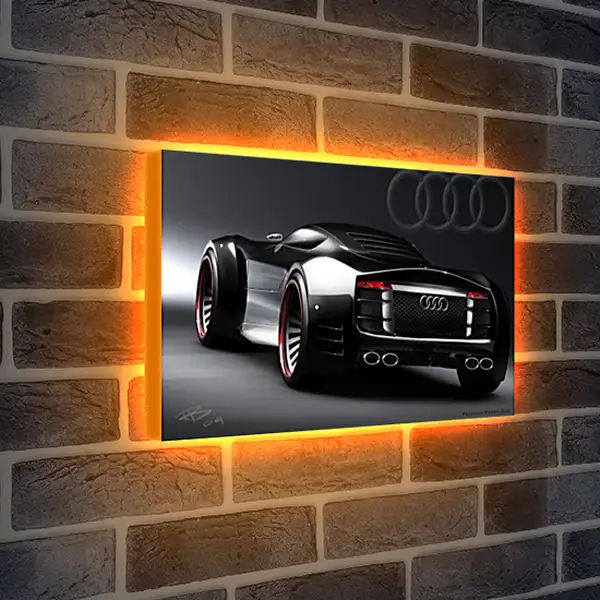Лайтбокс световая панель - Audi R8 Лайтбокс световая панель - Audi R8