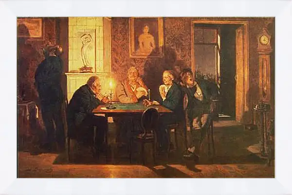 Картина в раме - Преферанс. Виктор Васнецов Картина в раме - Преферанс. Виктор Васнецов