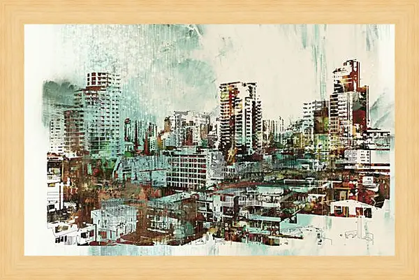 Картина в раме - ART Город Картина в раме - ART Город