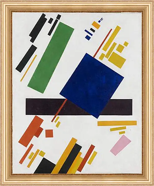Картина в раме - Супрематическая композиция. Suprematist Composition. Малевич Казимир Картина в раме - Супрематическая композиция. Suprematist Composition. Малевич Казимир