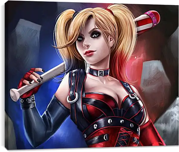 Постер на подрамнике - Харли Квинн (Harley Quinn) Постер на подрамнике - Харли Квинн (Harley Quinn)