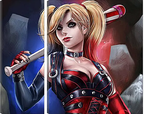 Модульная картина - Харли Квинн (Harley Quinn) Модульная картина - Харли Квинн (Harley Quinn)