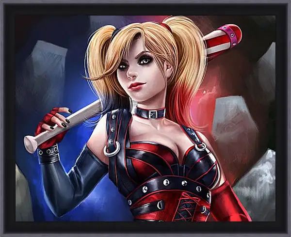 Картина в раме - Харли Квинн (Harley Quinn) Картина в раме - Харли Квинн (Harley Quinn)
