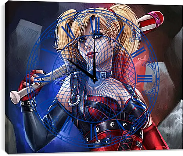 Часы картина - Харли Квинн (Harley Quinn) Часы картина - Харли Квинн (Harley Quinn)