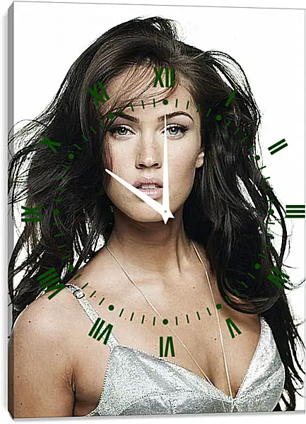 Часы картина - Меган Фокс (Megan Fox) Часы картина - Меган Фокс (Megan Fox)