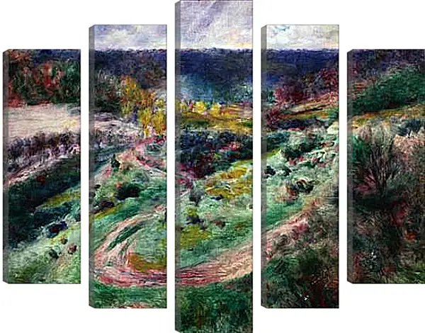 Модульная картина - Landscape at Wargemont Модульная картина - Landscape at Wargemont
