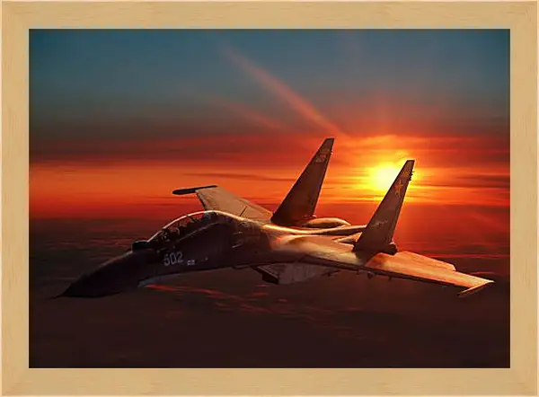 Картина в раме - СУ 30MK Картина в раме - СУ 30MK