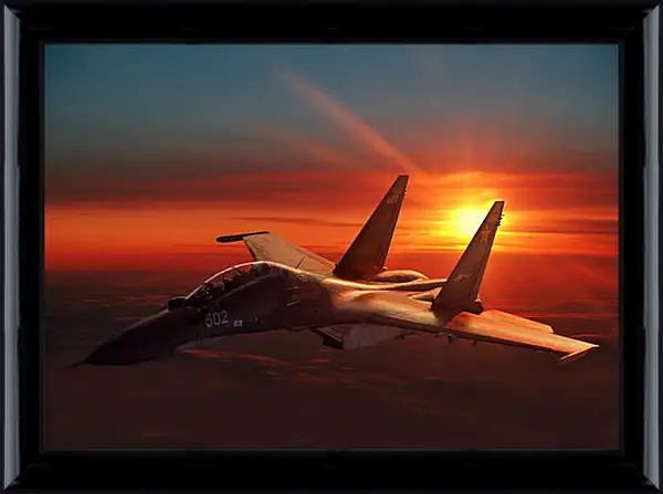 Картина в раме - СУ 30MK Картина в раме - СУ 30MK
